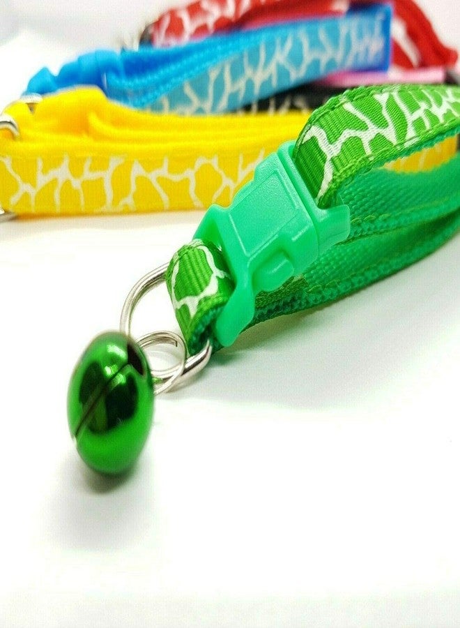 Pups&Pets Adjustable Reflective Collar Safety Buckle with Bells for Pet Puppy, Cat, Dog, Kitten (Colour May Vary) - Pack of 2 - Image 5